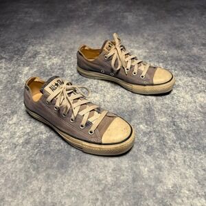 Vintage Converse Chuck Taylor All Star Low Top Faded Navy Blue Sneakers Womens 7